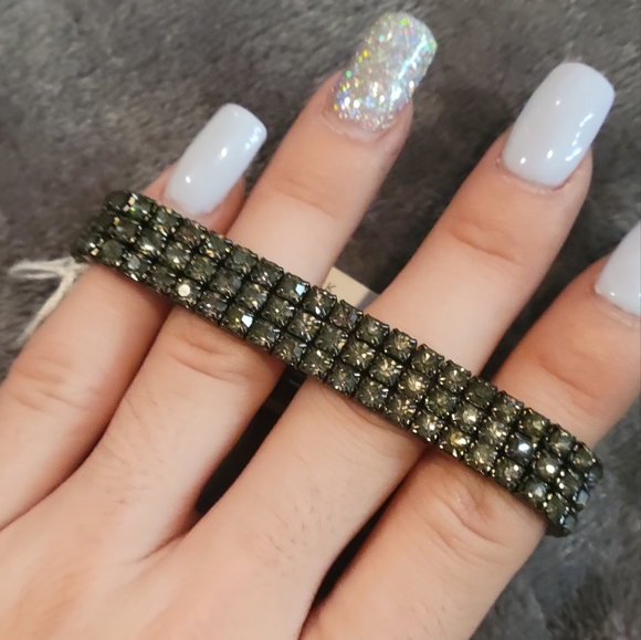 Rhinestones bracelet - Picture 2 of 2